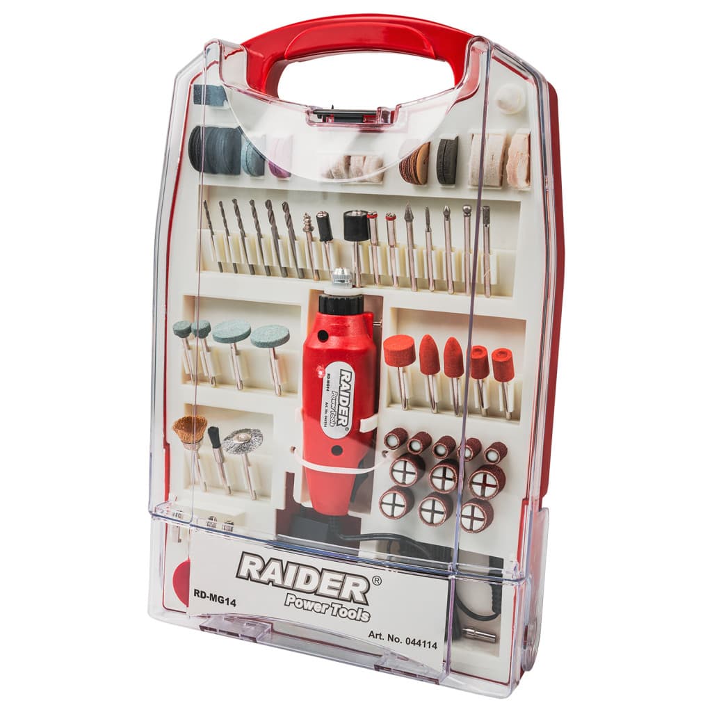 Шлифовалка 230V&12V DC 110 аксесоара RD-MG14